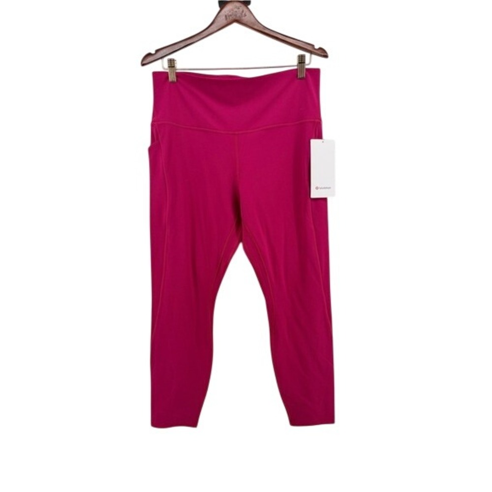 Lululemon Align High-Rise Pant 25 Pockets Bramble Pink LW5DU4S Size 14 NWT